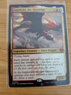 MTG Lorehold, the Historian 0201 Secrets of Strixhaven M/NM Free UK P&P - Image 1