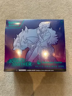 Pokemon Center Journey Together Elite Trainer Box - New & Sealed (slight tear) - Image 1