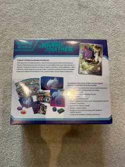 Pokemon Center Journey Together Elite Trainer Box - New & Sealed (slight tear) - Image 3