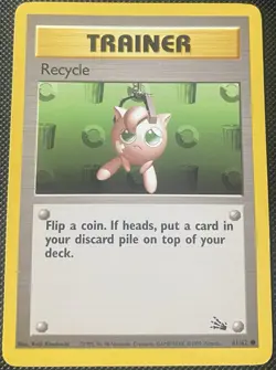 Recycle 61/62 Fossil Regular - Pokemon Card - Image 1