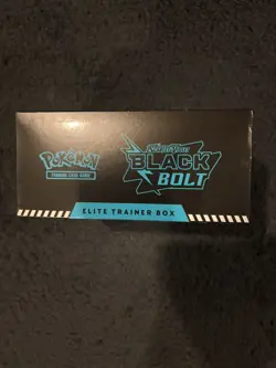 Black Bolt ETB Elite Trainer Box Factory Sealed Scarlet & Violet Pokemon TCG - Image 3