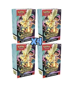 Pokemon TCG: Mega Evolution - Ascended Heroes Booster Bundle (6 Packs Each) x 4 - Image 1