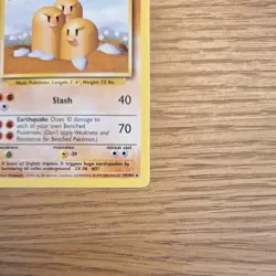 Pokemon Dugtrio 19/102 Rare Base Set Unlimited - Image 5