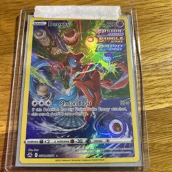 Pokemon Deoxys GG12/GG70 Ultra Rare Crown Zenith Galarian Gallery Holo 120 HP - Image 3