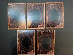 Yugioh Exodia the Forbidden One YGLD-ENA17 1st Edition Ultra Rare Set Excellent - Image 3