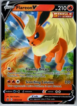 Flareon V SWSH149 SWSH: Sword & Shield Promo Cards - Pokemon Card - NM - Image 1