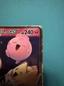 Pokemon Card Togepi Cleffa Igglybuff GX 143/236 Cosmic Eclipse Holo 2019 - Image 4