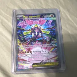 Pokemon Mega Zygarde EX Full Art Holo Dragon 310 HP Card 120/088 - Image 1