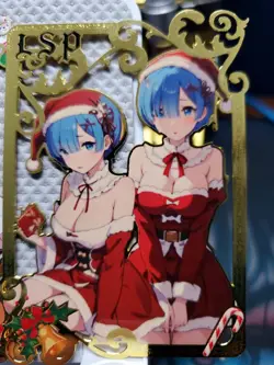 Rem Lot Goddess Story Gold METAL Card Maiden Party #95/200 & #128/200 Waifu - Image 3