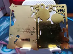 Rem Lot Goddess Story Gold METAL Card Maiden Party #95/200 & #128/200 Waifu - Image 5