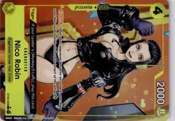 English ST29-009 Nico Robin One Piece TCG Alt Art Trading Card TCG - Image 5