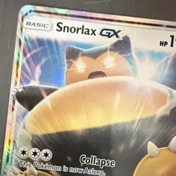 The Pokemon Company Snorlax GX SM05 Promo Holo 190 HP English 2016 - Image 2