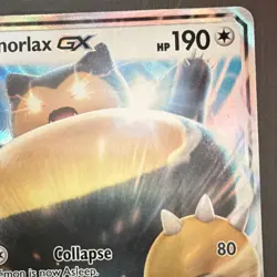 The Pokemon Company Snorlax GX SM05 Promo Holo 190 HP English 2016 - Image 3