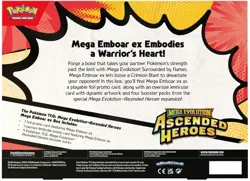 Pokemon TCG: Mega Evolution—Ascended Heroes Mega Emboar ex Box READY TO SHIP - Image 2