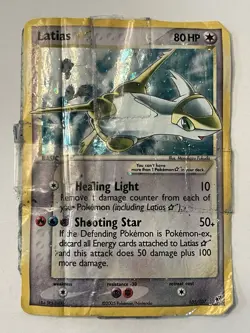Pokemon Latias Gold Star Card 105/107 EX Deoxys 2005 DMG - Image 1