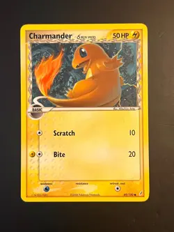 CHARMANDER 49/100 CRYSTAL GUARDIANS POKEMON NM - Image 1