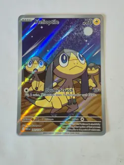 Helioptile 143/132 Illustration Rare Mega Evolution Pokemon Holo Near Mint - Image 1
