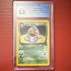 Pokemon Dark Arbok 2/82 Team Rocket Unlimited Holo CGC 8.5 2000 - Image 1