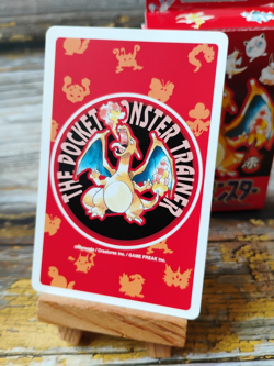 GYM LEADERS - Pokemon Poker Playing Card - vtg 1996 Red/Charizard Deck - LP - Image 5