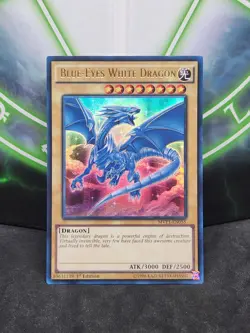 Yugioh Blue-Eyes White Dragon MVP1-EN055 Ultra Rare 1st Edition NM - Image 1