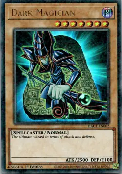 Yugioh Dark Magician (Duel Terminal) HAC1-EN002 1st Edition Duel Terminal Techno - Image 1
