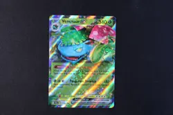 Venusaur ex 001/142 Holo Shiny Pokemon Shiny TCG Card Stellar Crown NEAR MINT - Image 1