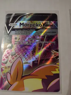 Pokemon Morpeko V Union Marine NM Sword & Shield Promo Cards Holo Pokemon TCG - Image 4