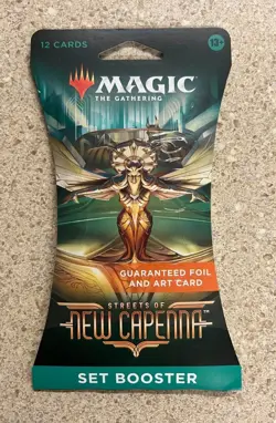 MTG Magic The Gathering 2022 Streets of New Capenna Set Booster 12 CARDS - Image 1