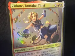 Zidane, Tantalus Thief Foil 0005 Final Fantasy Magic The Gathering Promo Card 5 - Image 2