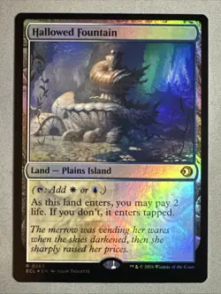 MTG / Hallowed Fountain / ECL / #265 / FOIL / Rare / NM - Image 1