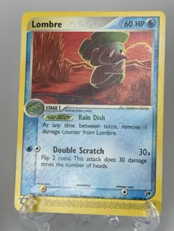 Pokemon Lotad + Lombre Basic 66/100 45/100 EX Sandstorm Common Regular - Image 3