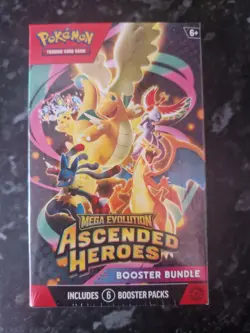 Pokemon TCG: Mega Evolution Ascended Heroes Booster Bundle - Sealed - Image 1