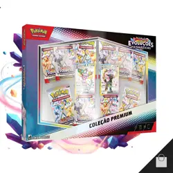 Pokemon Prismatic Evolutions Umbreon & Espeon Premium Box Set Brazilian Sealed - Image 1