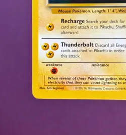 Pokemon 1999 Black Star Promo #4 Pikachu (First Movie Gold Stamp) WOTC Vintage - Image 4