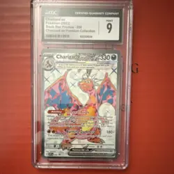 Pokemon Charizard ex 056 Black Star Promos Promo Holo 2023 CGC 9 - Image 1