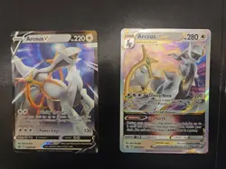 pokemon Arceus V (306) & VSTAR (307) Promo Set - Image 1