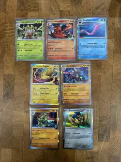 Pokemon Destined Rivals EX Lot Of 7- NM - Image 1