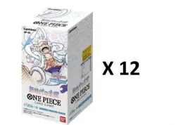 Sealed ONE PIECE Awakening of The New Era JAPANESE OP-05 Case of 12 Booster Box - Image 3