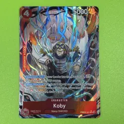 Koby (PRB02-001 ALT ART) One Piece PRB02 The Best Vol.2 (English) - Image 1