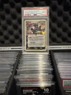 Pokemon Greninja Gold Star Card SWSH144 - Graded PSA 8 - Image 2