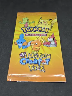 EMPTY! Poke Card Creator Pack WB Kids Booster PokeCard Wrapper (NO CARDS EMPTY!) - Image 2