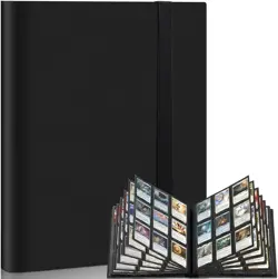 Trading Cards Album Folder 360 Pockets Card Binder Holder Game Card Sleeves Case - Image 1