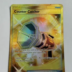 Pokemon TCG S&M Crimson Invasion 120/111 SR Counter Catcher MP / Binder Card - Image 3