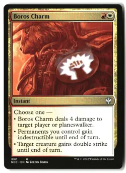 MTG Boros Charm [NCC - 332] LP 4-40 - Image 1
