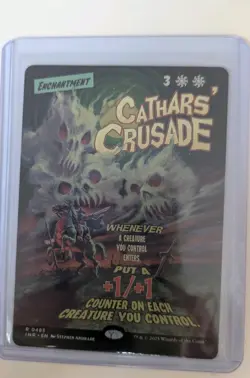 Cathars' Crusade (Showcase) Regular Rare #483 NM/MINT Innistrad Remastered MTG - Image 1