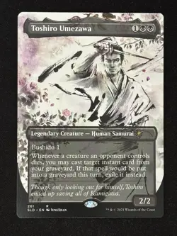 1x MTG Toshiro Umezawa - Secret Lair Drop Series (SLD) #261 - Magic - Image 3