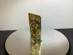 23K Gold Plated CHARIZARD Trading Card 1999 Burger King Pokemon EE040416 - Image 2