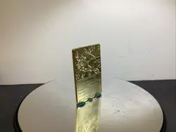 23K Gold Plated CHARIZARD Trading Card 1999 Burger King Pokemon EE040416 - Image 4