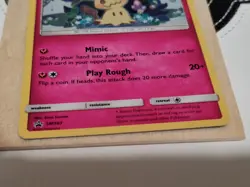 Pokemon TCG - Mimikyu Holo SM163 - Sun & Moon Black Star Promo 2019 - NM/LP - Image 2