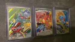 Pokemon TCG First Partner Illustration Collection Series 1 Kanto GEN 1 Starters - Image 2